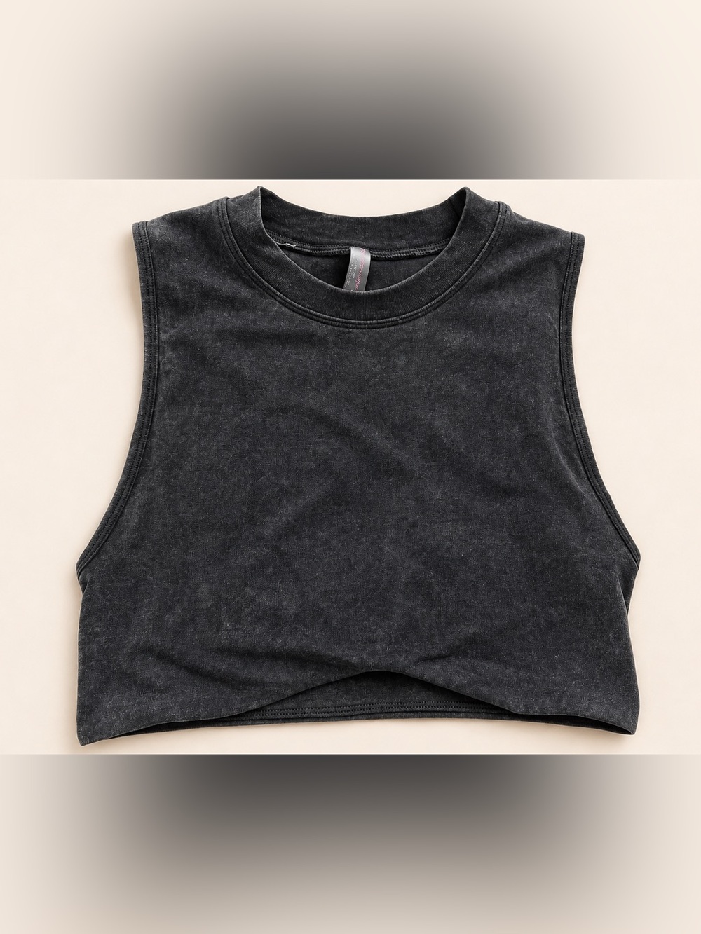 Free People Go To Smooth Cropped Muscle Tank
NWT | XS | Washed Black - Picture 3 of 7